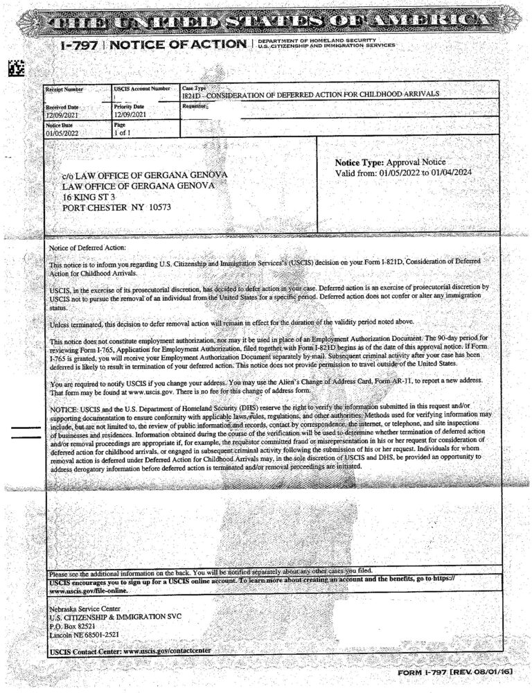 DACA renewal approval in less than 1 month!!